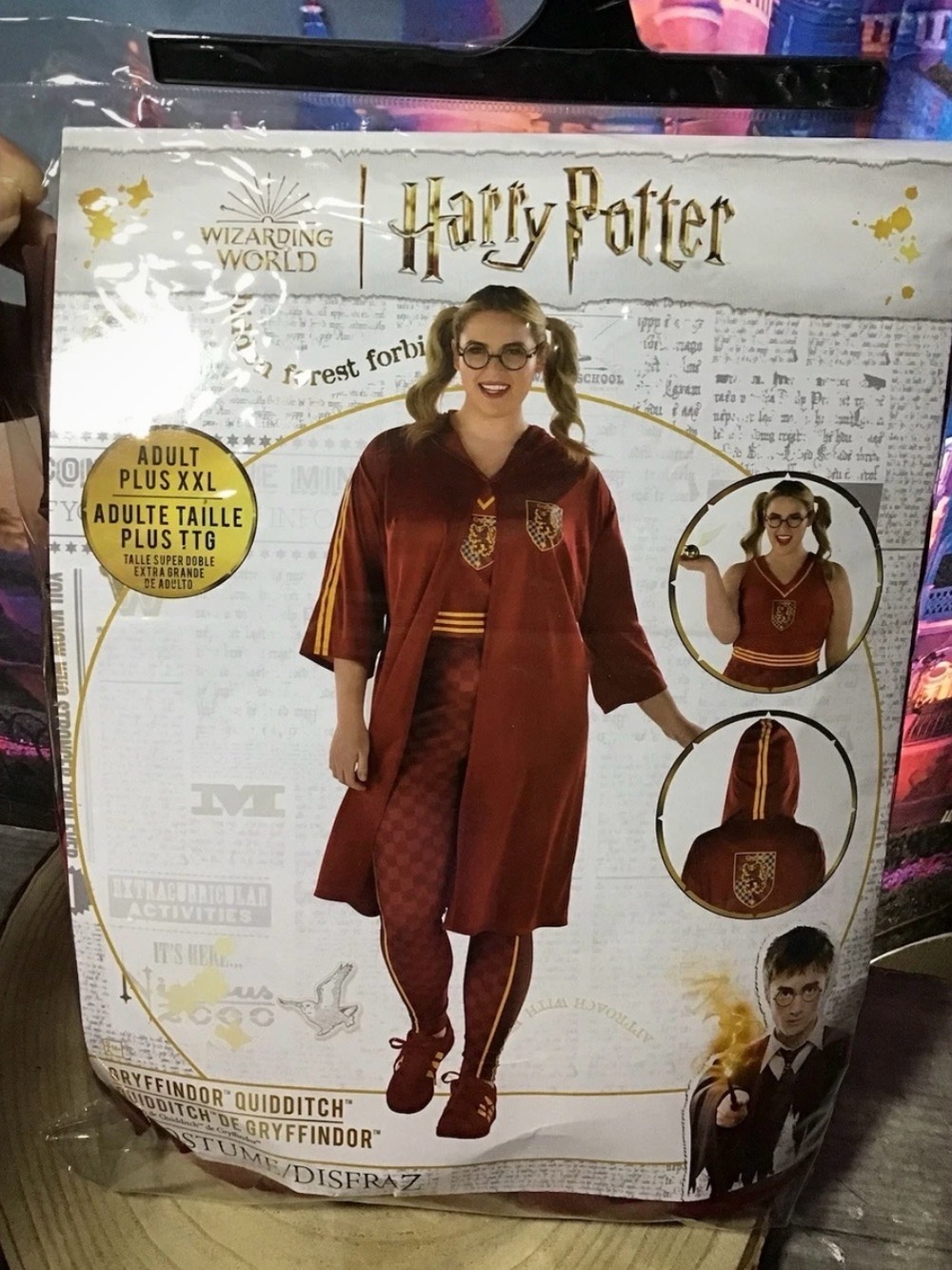 Harry Potter Gryffindor Costume NWT Adult 2X